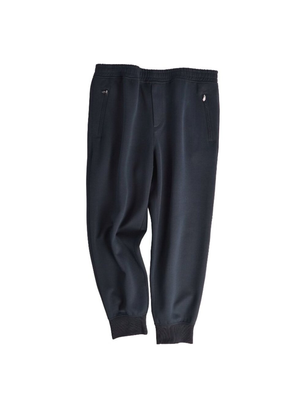 Hermes Pants Long Easy Sweatshirt Cotton Nylon Navy 48